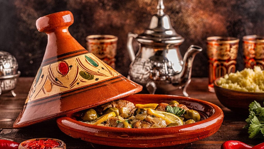 Moroccan Tagine & menthe tea