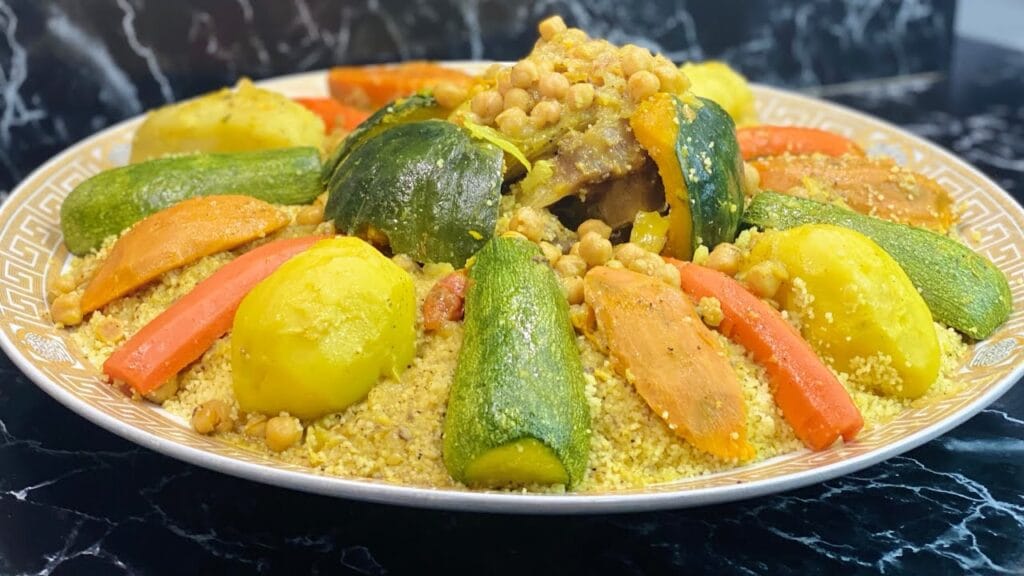 seven-vegetable couscous
