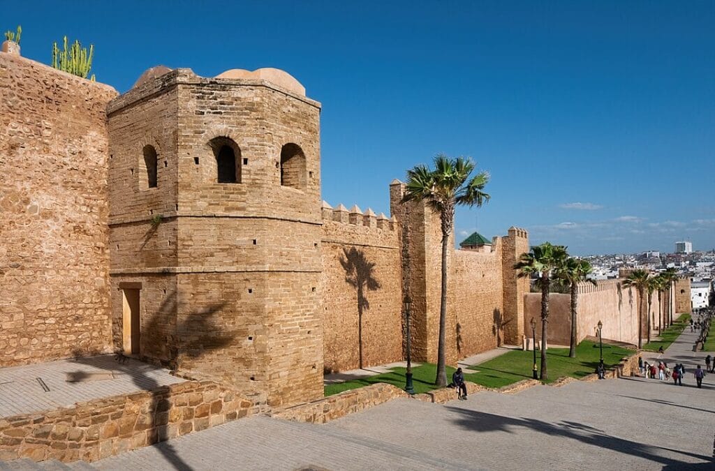 Kasbah of the Udayas.
Licence: Petar Milošević/ Wikimedia.org