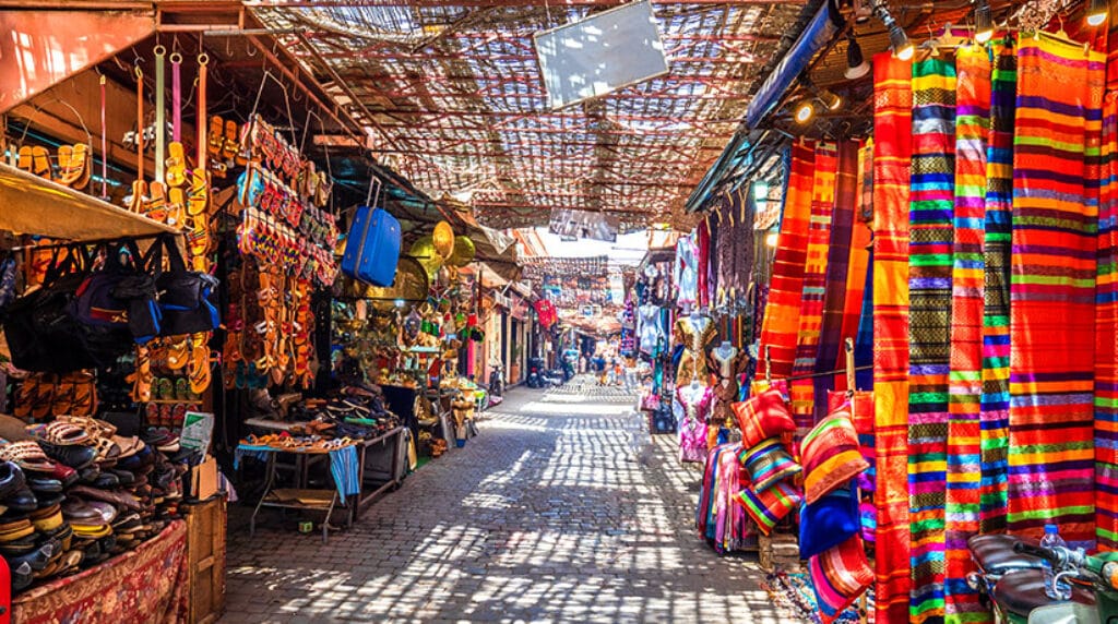 Ancient city (Medina) & vibrant market (souks). Photo by visitmorocco.com