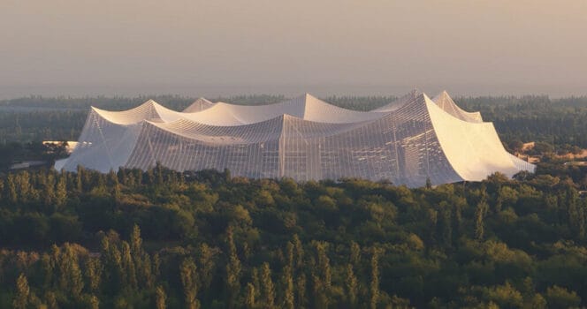 Hassan II Stadium in Benslimane