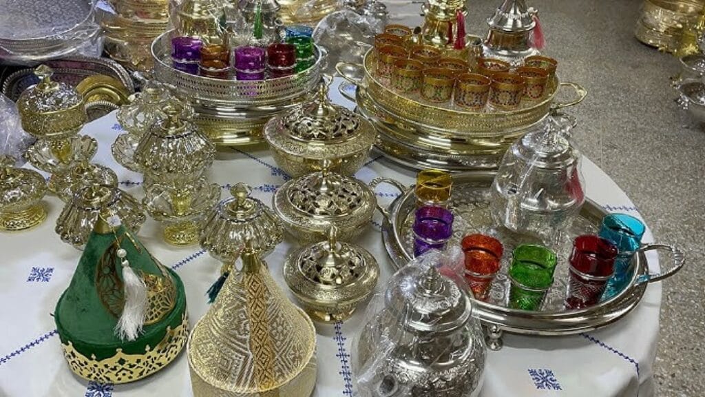 Traditional Moroccan Tea Tools
