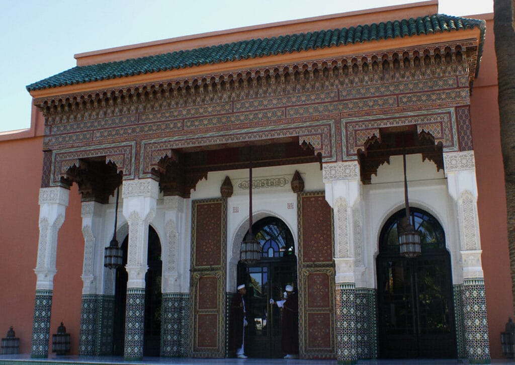 La Mamounia Hotel Entry