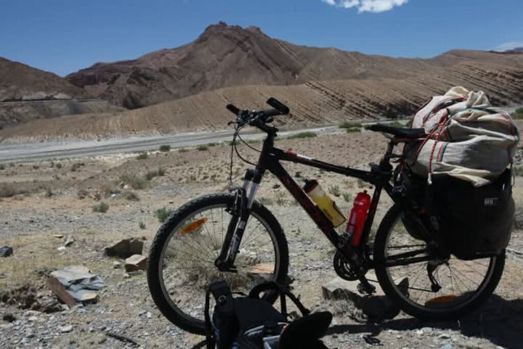 Cycling Tourism in Morocco Atlas Mountains landscape