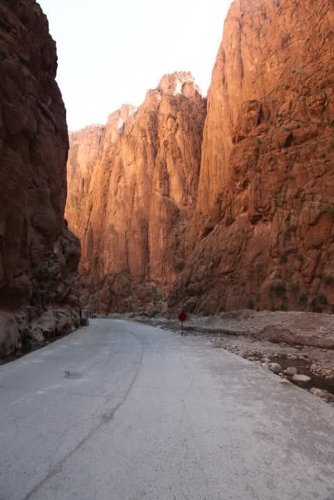 Todra Gorge Morocco cycling route