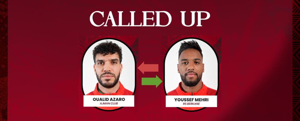 Arab Cup Qatar 2025: Oualid Azarou Replaces Injured Youssef Mehri in Morocco’s A’ Selection