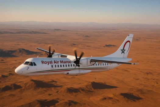 Casablanca–Es-Semara Royal Air Maroc ATR 72