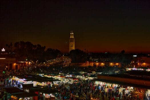 Jemaa el-Fna square, Marrakech, Morocco