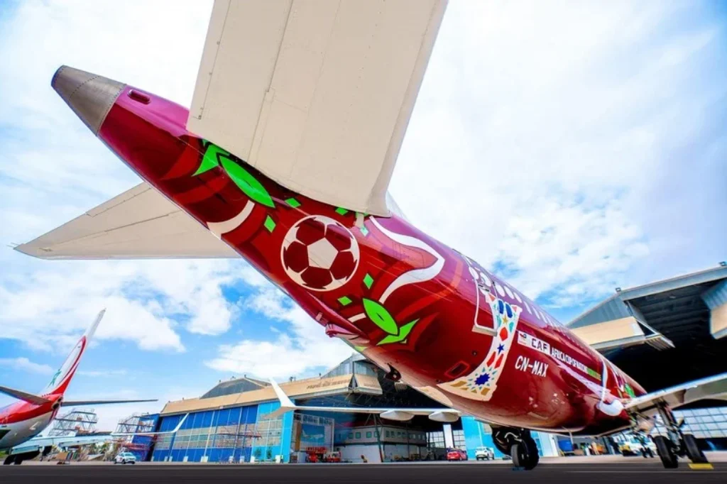 Royal Air Maroc Soars High with CAN 2025-Inspired Plane Celebrating Moroccan Pride