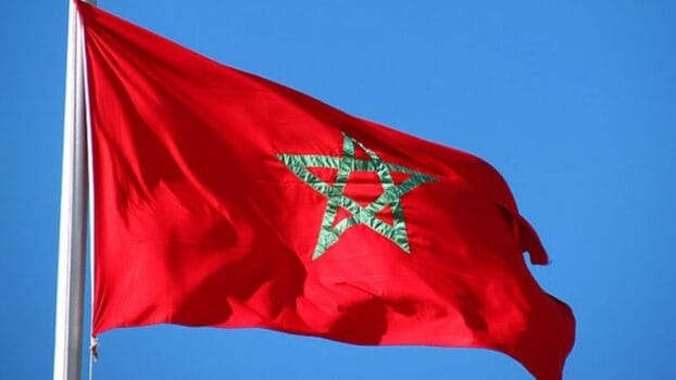 Giant Moroccan Flag Project Visible from Spain