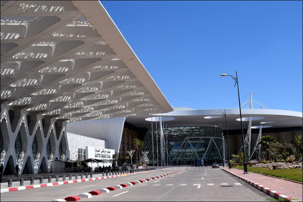 Moroccan Airports. Marrakech menara airport