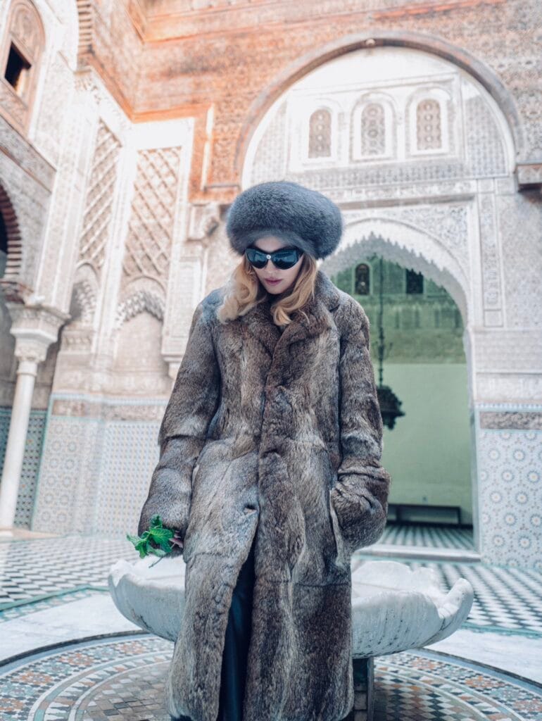 Madonna in Morocco