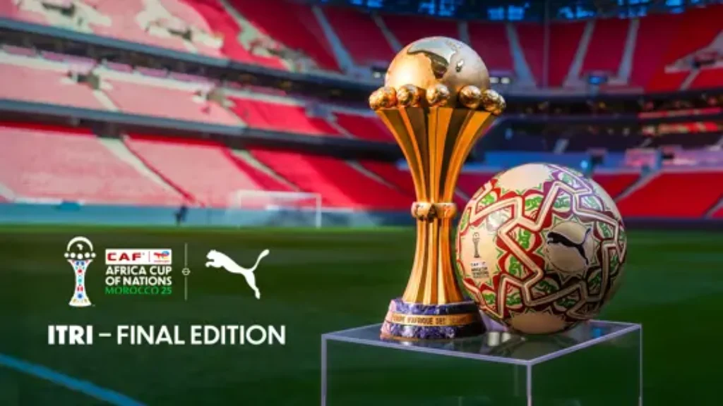 Special edition ITRI ball for AFCON 2025 final