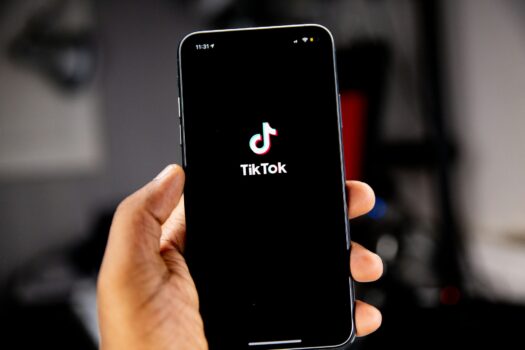 TikTok app displayed on a smartphone screen, symbolizing FIFA’s new digital media partnership ahead of the 2026 World Cup