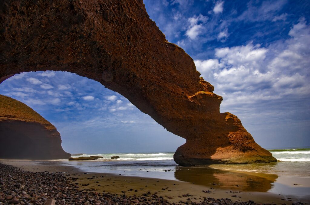 Legzira Beach arches