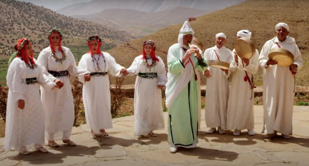 Ahidous Dance in Ait Bouguemez