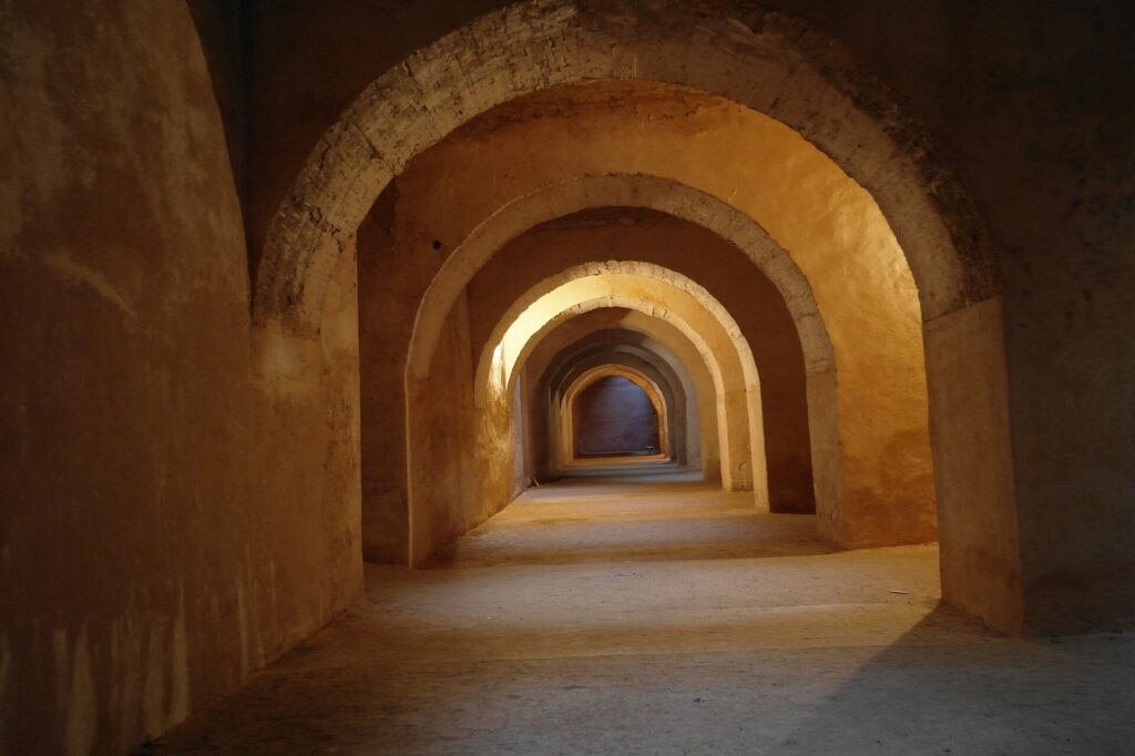 Inside Qara Prison, Meknes