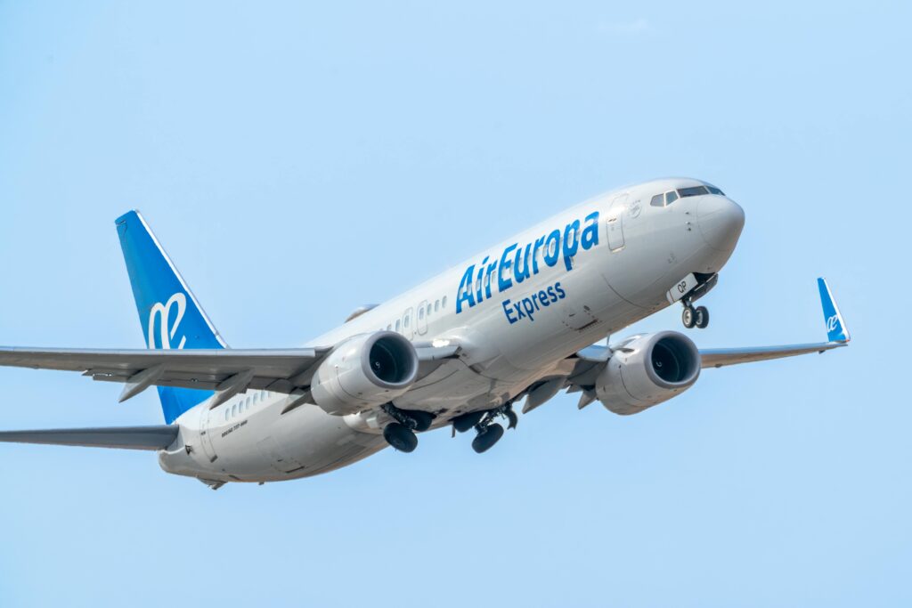 Air Europa flights Madrid to Tangier and Marrakech