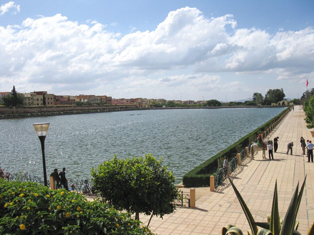 The Sahrij Souani or Agdal Basin, next to Heri es-Souani