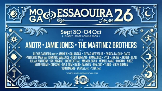MOGA Festival 2026 lineup