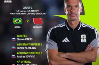 Morocco vs Brazil referee