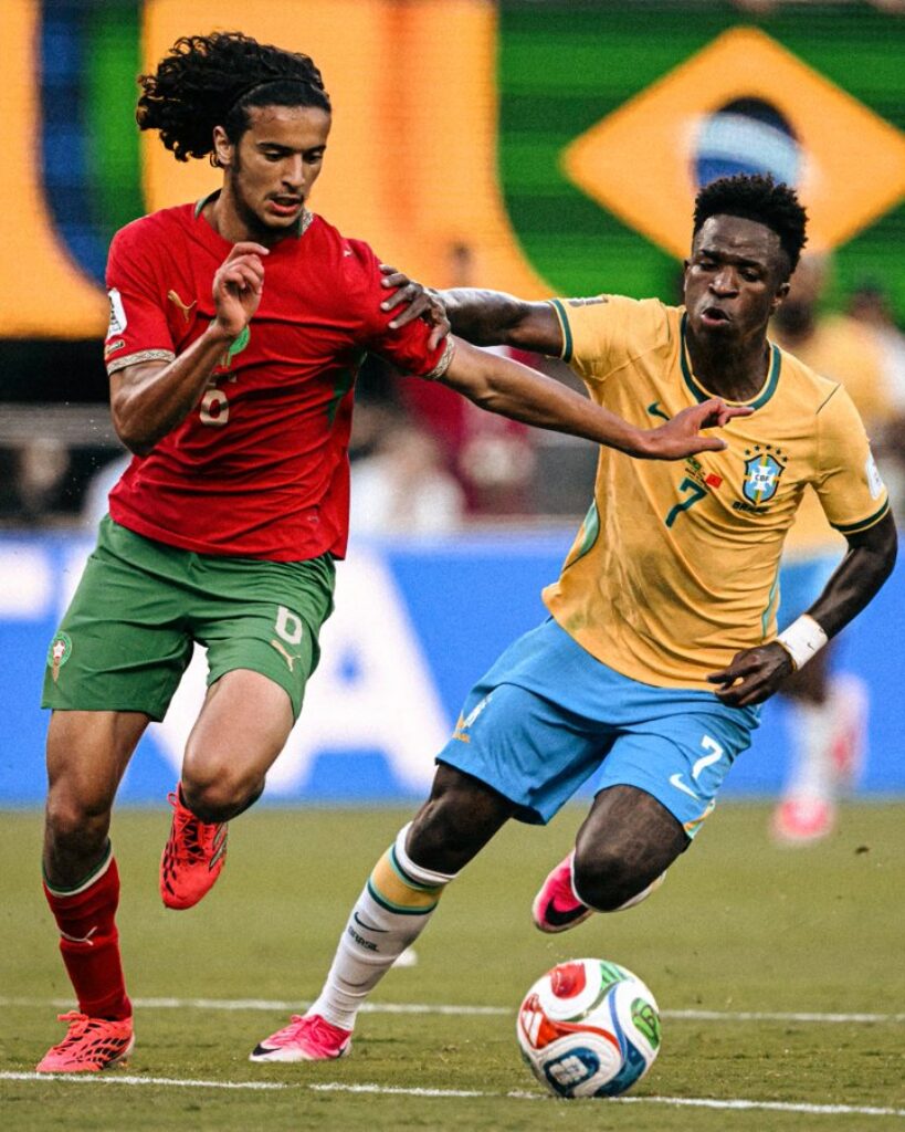 Ayyoub Bouaddi vs Vinicius Jr.
