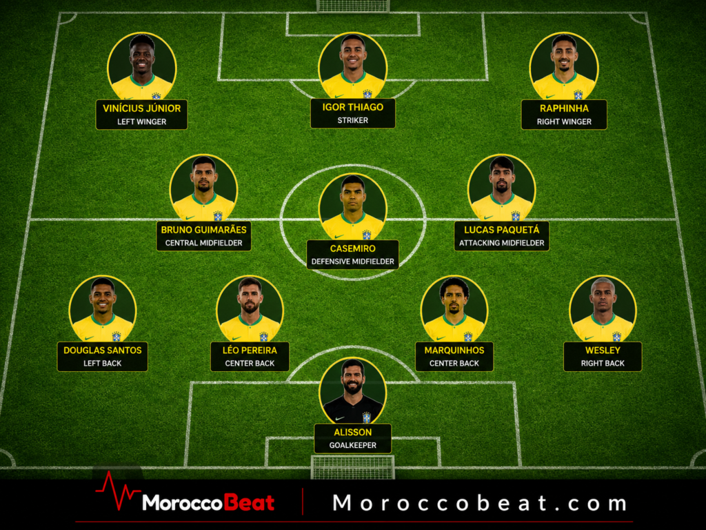 Brazil vs Morocco World Cup 2026