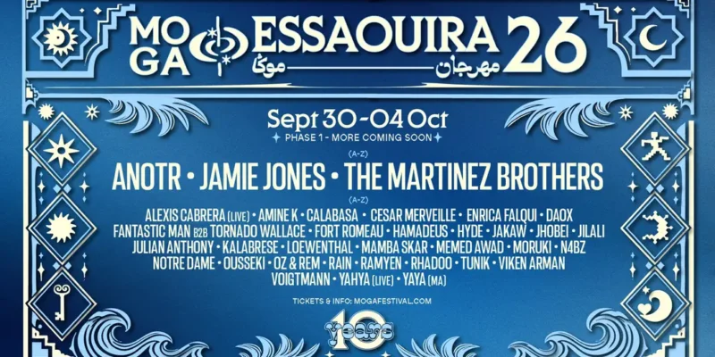 MOGA Festival 2026 Announces First Headliners for 10th Anniversary Edition