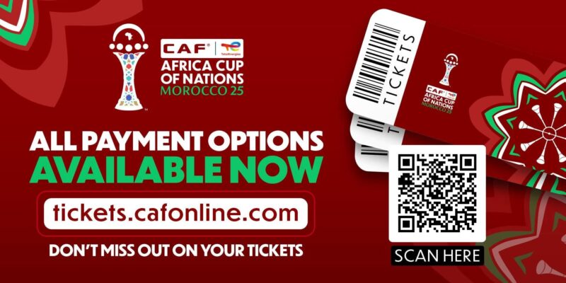 AFCON 2025: CAF Opens Second Phase of Ticket Sales as Fans From 135 Countries Join the Rush