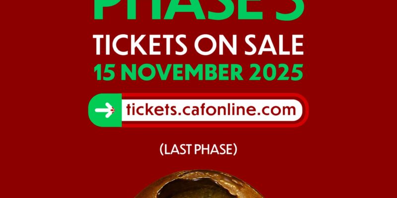 CAN 2025 Ticketing Phase 3 Starts Saturday, What Fans Should Know