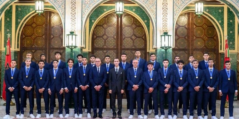 Royal Recognition: Prince Moulay El Hassan Honors Morocco’s U-20 World Champions