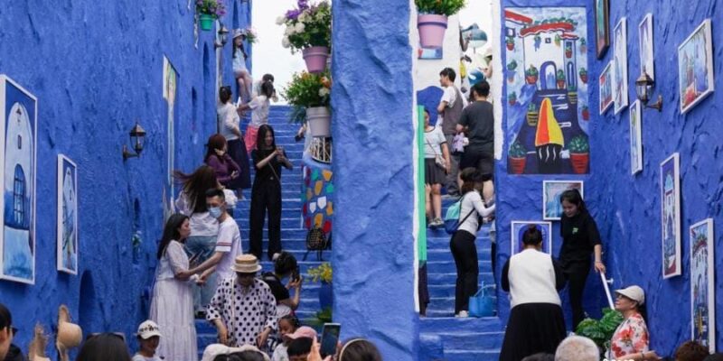 China Builds a Full-Scale Chefchaouen Replica, A Powerful Boost for Morocco’s Cultural Influence