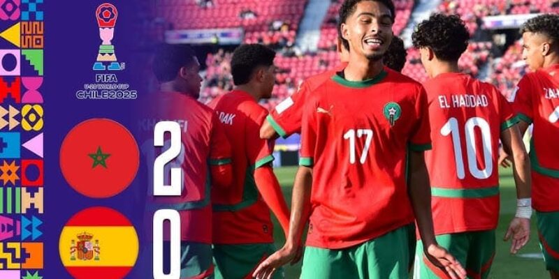 Morocco Beat Brazil to Reach U20 Semi-Finals