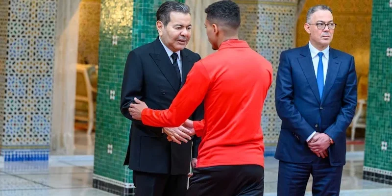Prince Moulay Rachid Receives Morocco’s AFCON 2025 Finalists in Rabat